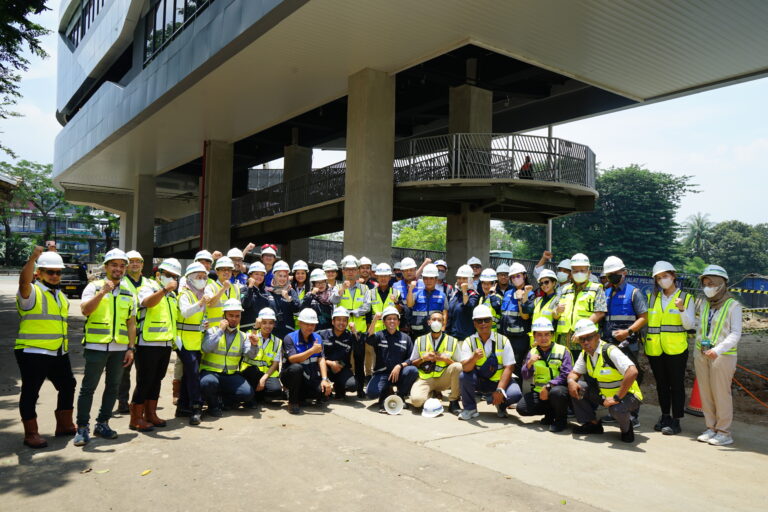 Management Safety Walkthrough (MSW) PT MRT Jakarta (Perseroda) ke Pembangunan JPM “Serambi Temu” Dukuh Atas